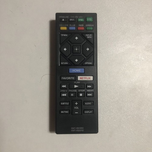 Gouyesho remote control for Sony Blu-Ray DVD players RMT-VB100U new