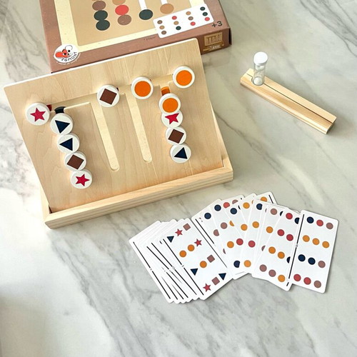 4 Colors Game Wooden Educational Logic Toy by Egmont Toys new