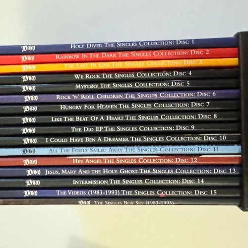 Dio The Singles Box Set 1983-1993 like new, metal collection