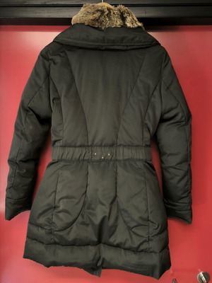 Hetregó women's brown jacket medium like new, missing one button