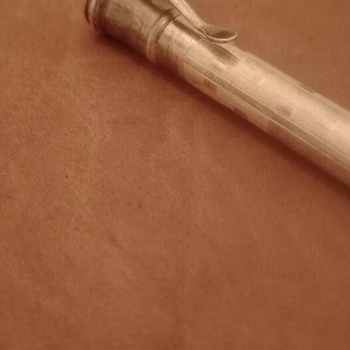 Vintage silver mechanical pencil used, collectible
