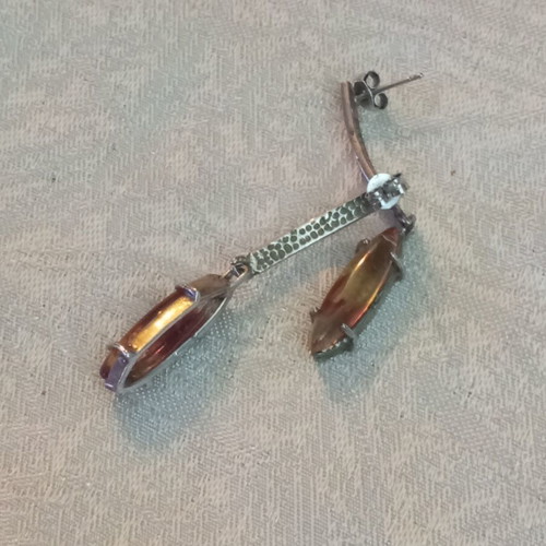 Silver 925 earrings, 5.6g