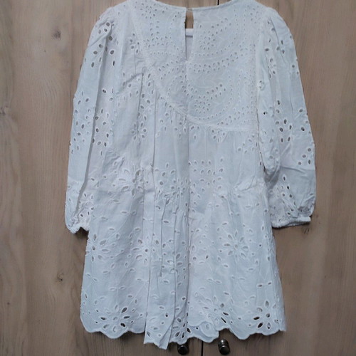 Zara dress size 6 like new, white