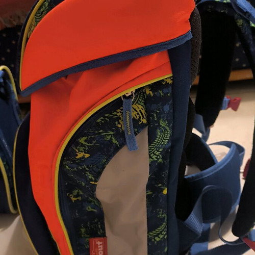 Scout Alpha school bag used, German, ergonomic design