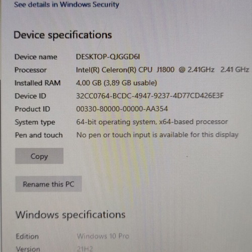 Lenovo C260 All-in-One like new, ideal for students and beginners