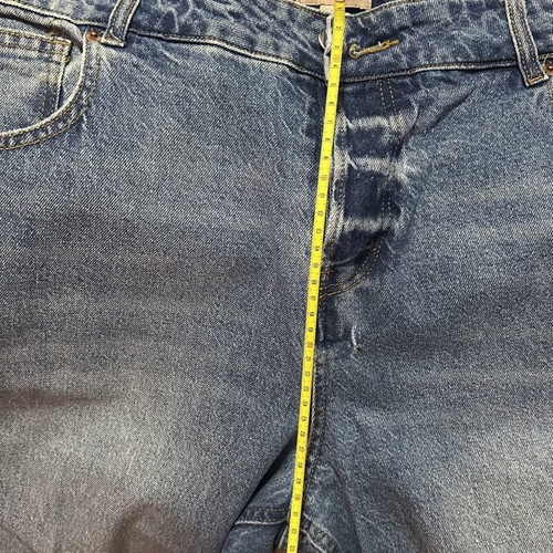 H&M Ripped High Waisted Jeans like new, size 5XL, blue