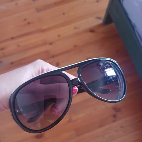 Exess MOD 3-1454/R women's aviator sunglasses with tactical case