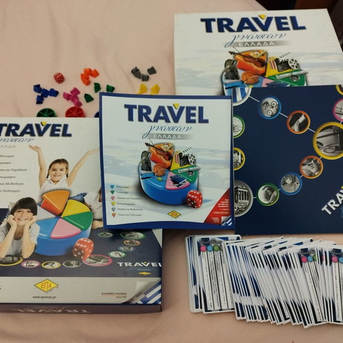 Travel Γνώσεων Ελλάδα board game like new