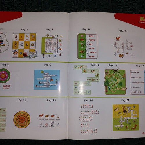 Magic English The Word Game Animals used, educational