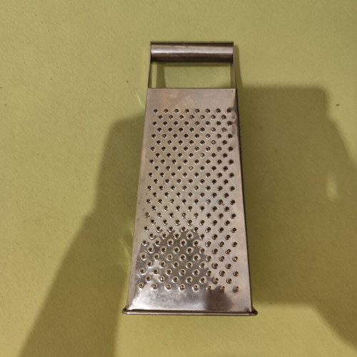 Square stainless steel grater like new