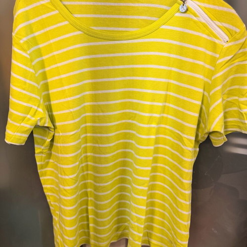 Christa Probst Lime Stripe Top like new, UK 20
