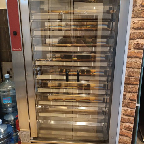 Professional chicken rotisserie like new with 8 gas spits