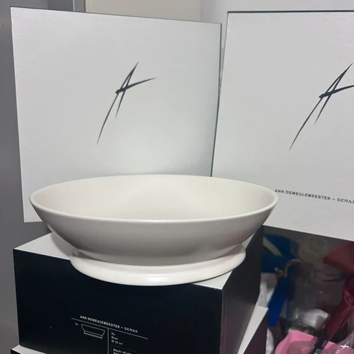 Ann Demeulemeester Ra 2-piece 19cm bowl set for Serax new in luxury box