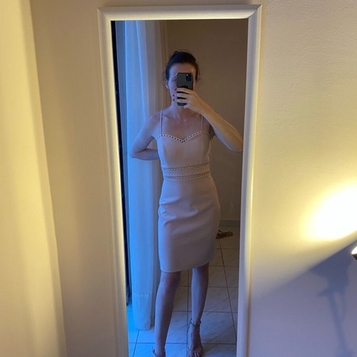 BSB Dusty Pink Cocktail Midi Dress like new, size M