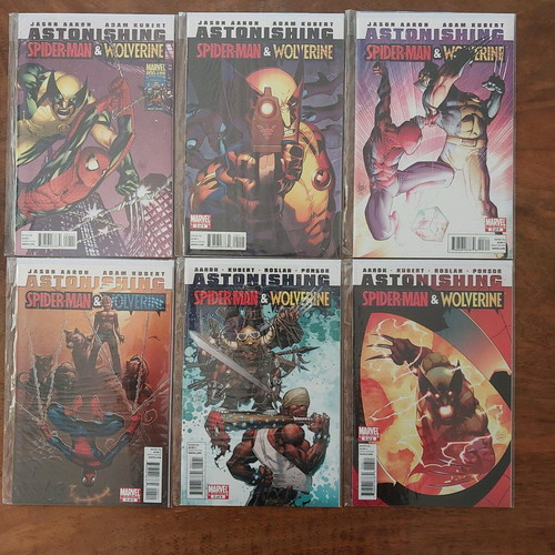 Astonishing Spider-Man and Wolverine Limited Series NM-