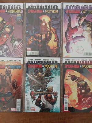 Astonishing Spider-Man and Wolverine Limited Series NM-