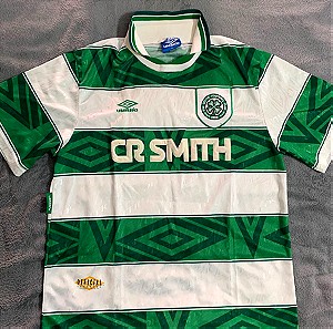 CELTIC Scotland vintage jersey 1995 -UMBRO XL SIZE