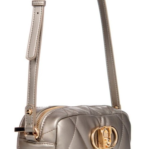 Liu-Jo Tihlini crossbody bag, metallic grey and gold