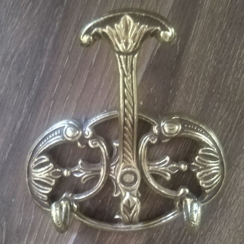 Vintage wall hanger used, metal