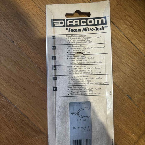 435.E Facom small cutter for easy access semi-flush cutting new