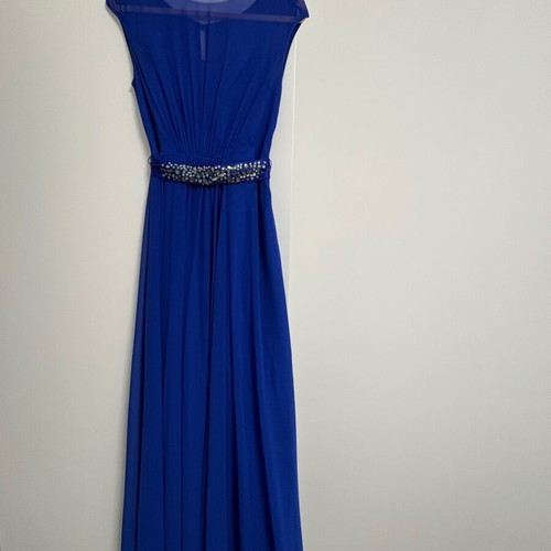Coast maxi dress used, blue, size M