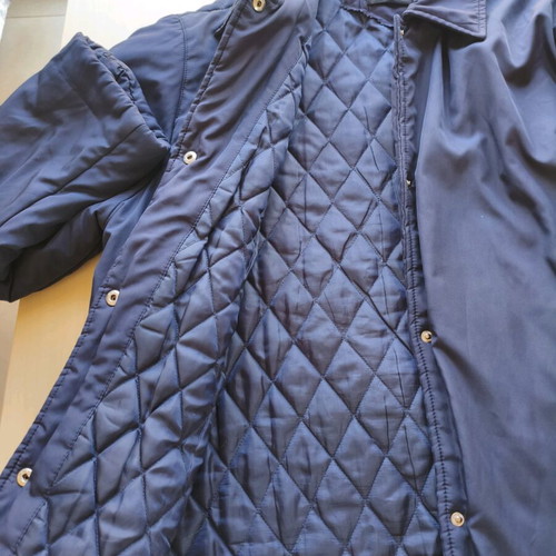 Blue jacket used, size XL, casual straight fit