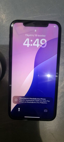 iphone 11 black 64gb 93% battery health με ζελατινα αψογο