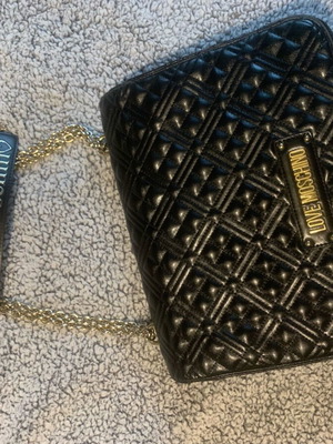 Love Moschino τσάντα ώμου used, μαύρη, JC4003PP1ALA0