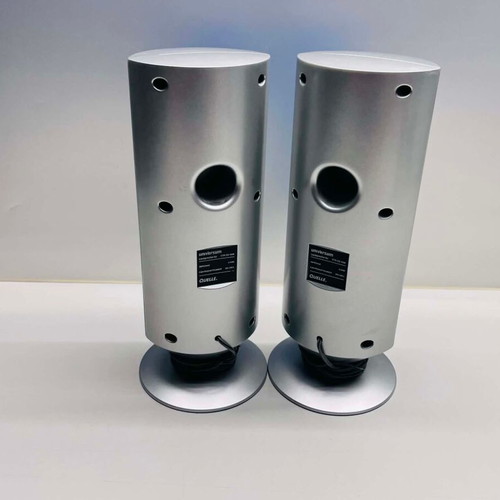 Universum CTR-CD 1036 vintage speakers used, silver and blue