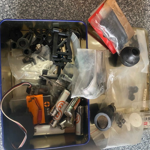Kyoso WFO5 remote control car used with many extras and gear issue