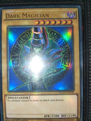 Dark Magician Yu-Gi-Oh! card new, ultra rare, first edition