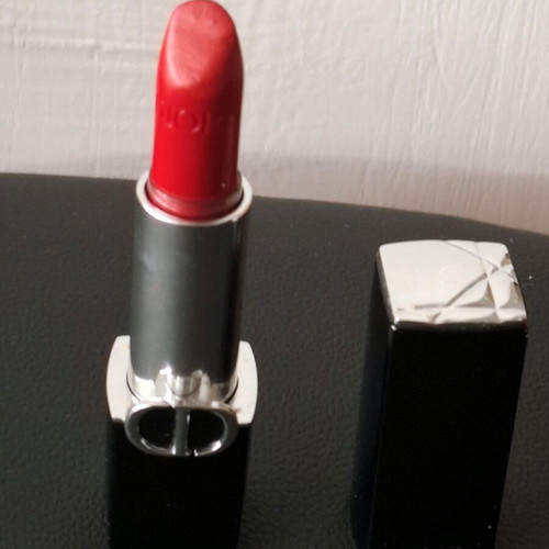 Rouge Dior Lipstick used, hydrating floral lip care