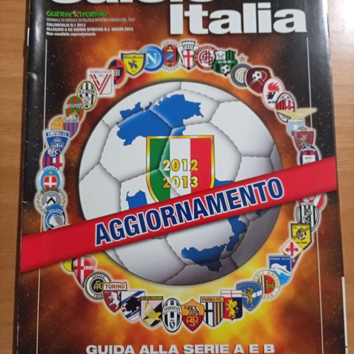 Περιοδικό Guerin Sportivo Aggiornamento Calcio Italia 2012-2013 σαν καινούργιο