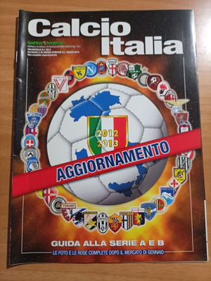 Περιοδικό Guerin Sportivo Aggiornamento Calcio Italia 2012-2013 σαν καινούργιο