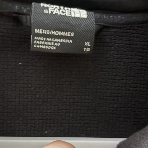 The North Face waterproof lightweight jacket XL, black