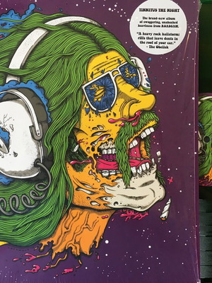 Roadsaw Tinnitus The Night 2019 limited edition green vinyl LP sealed