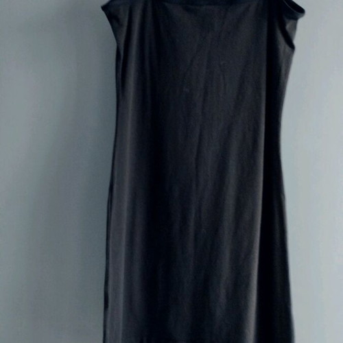 Mini dress used xxs black with straps