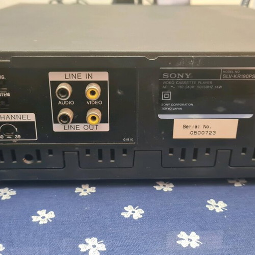 Sony SLV-KR190PS VHS video cassette player used