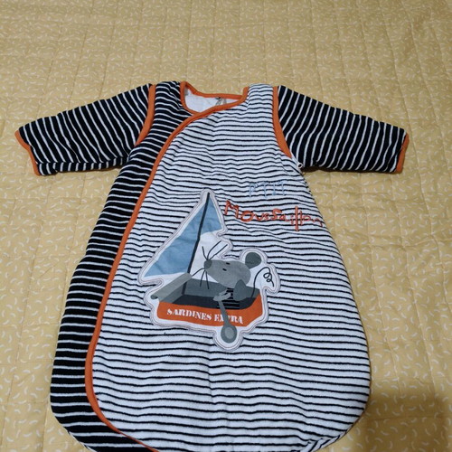 Baby sleeping bag like new with mouse design