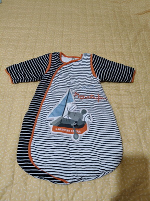 Baby sleeping bag like new with mouse design
