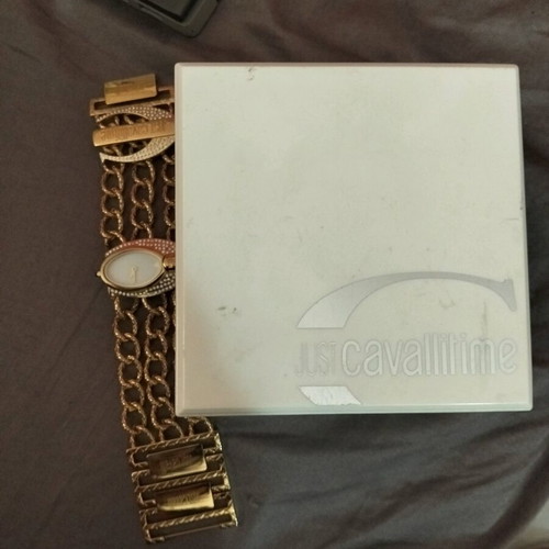 Just Cavalli wristwatch women's gold new