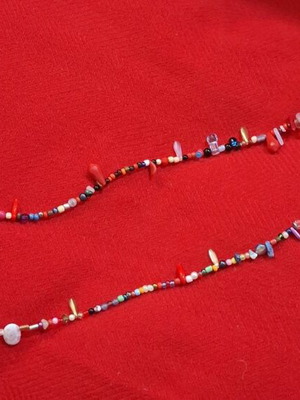 Handmade Necklace 120 Centimeters Colorful