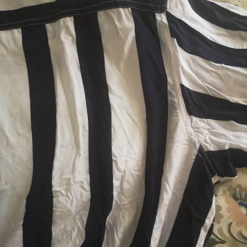 Mexx striped cropped jacket shirt size L 40 used