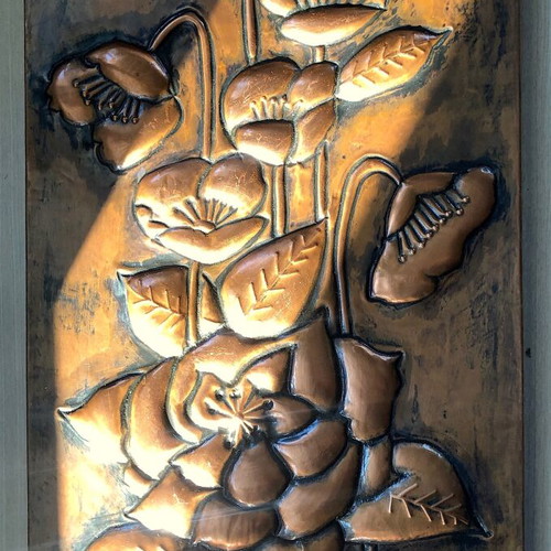 Authentic Handmade 3D Chalcography 22.5x42 cm Like New