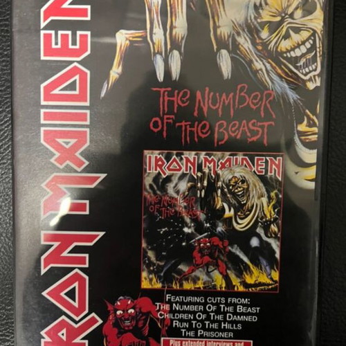 Iron Maiden DVD new, metal