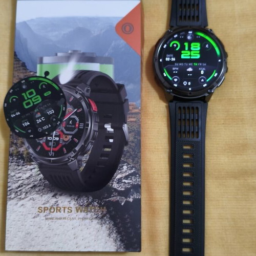 Smartwatch with 1100 mAh battery and call function