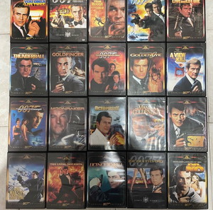20 ταινίες dvd James Bond