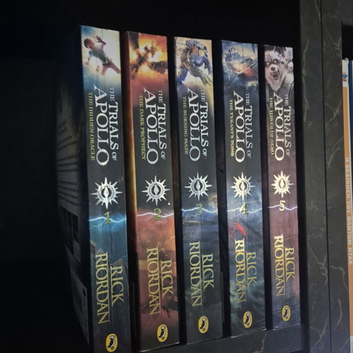 The Trials of Apollo Complete Series 1-5 by Rick Riordan, like new
