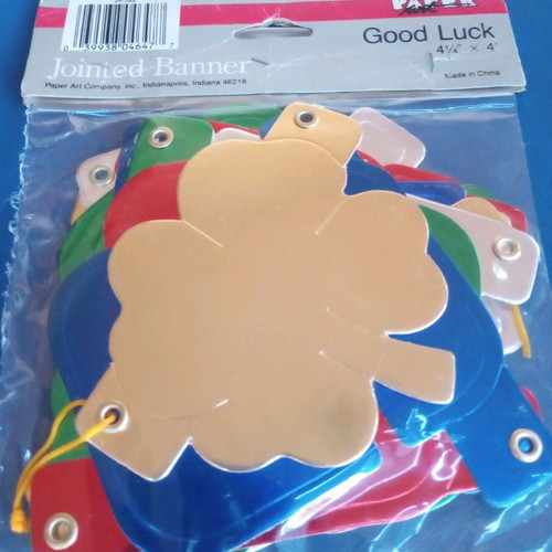 Good luck Banner new for decoration