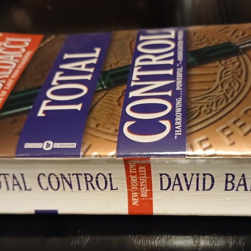 Total Control book by David Baldacci, Warner Books 1997
